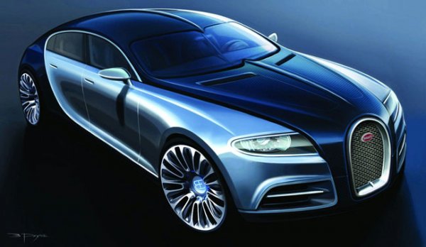 Новый седан Bugatti будет построен на базе Audi A8