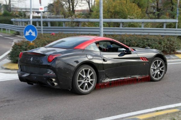 Ferrari тестирует заряженную California GTO