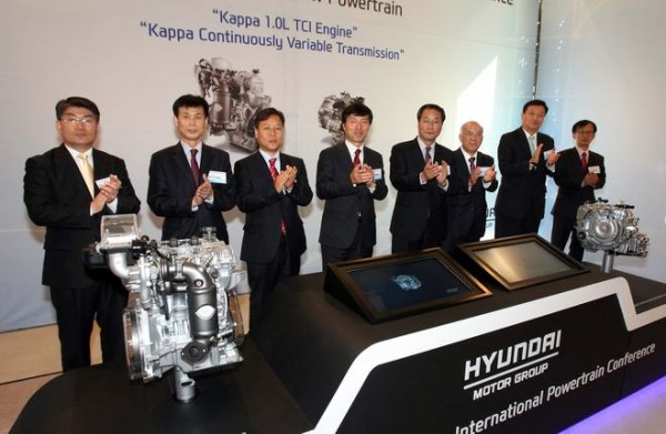 Hyundai представила 1-литровый 106-сильный мотор